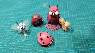 手工自製飢荒軟陶泥教學 Sculpting from Don't Starve - Polymer Clay (Fimo) Tutorial