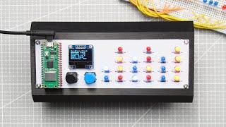 Weather Monitor and Binary Clock - Raspberry Pi Pico Project