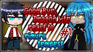 Goodbye, Dragon Life React To Rimuru Tempest [AU] | Gacha React | 1/?