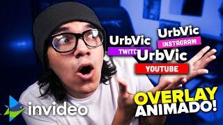 OVERLAY ANIMADO PARA REDES SOCIALES FACIL Y RAPIDO | Tutorial Invideo | UrbVic