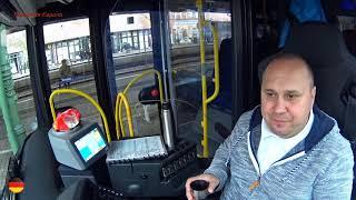 Как выглядит рабочий день водителя автобуса в Германии? Смотрим. Часть 2