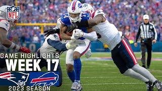 New England Patriots vs. Buffalo Bills Game Highlights | NFL 2023 Week 17