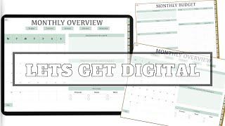 DIGITAL PLANNER | Digital planning for beginners | GoodNotes