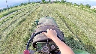 Let’s Drive | Steyr Model 180 - 30 hp - Old Tractor from Year 1952 | Raking Hay