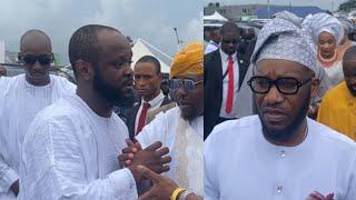 Arrival of Seyi Tinubu and Jay Jay Okocha at David’s wedding