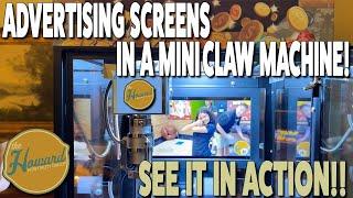 Advertising Screens For Your Mini Claw Machines!  See It In Action & Get All The Details!!