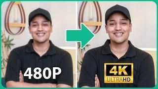 How to Increase Video Quality | Enhance to 4K