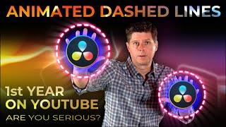 Animated DASHED Lines, Travel Map,  MAGIC & More | Davinci Resolve Tutorial | Fusion