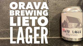 Orava Brewing Lieto Lager By Orava Brewing Company | Finnish Craft Beer Review