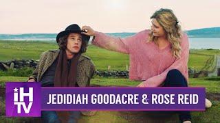 FINDING YOU (2021) Jedidiah Goodacre & Rose Reid Interview | Katherine McNamara, Romance Movie