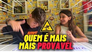 QUEM É MAIS PROVÁVEL(Ft @AninhaCarvalho )