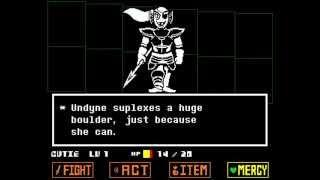 Undertale - Pissing Off Undyne (Easter Egg)