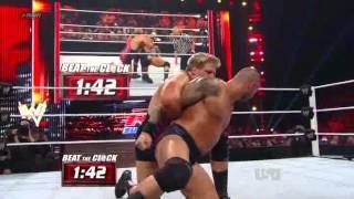 Randy Orton Vs Jack Swagger ( Beat The Clock )