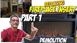 How to Replace a Fireplace Insert | Part 1