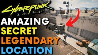 Cyberpunk 2077 - Amazing SECRET Legendary LOCATION! | Skill Shard, Legendary Components & More!