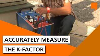 Accurately measure the k-factor