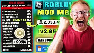 Roblox Mod Menu APK iOS & Android - ROBUX, God MODE, Fly Jump with Roblox Mobile Hack 2025