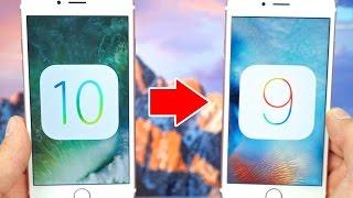 How To Uninstall/Downgrade iOS 10 to iOS 9 Without Losing Data