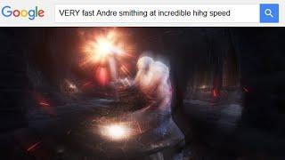 VERY fast Andre smithing at incredible hihg speed