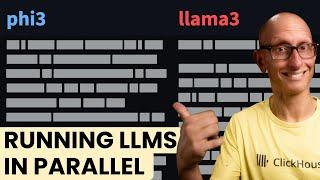 Ollama can run LLMs in parallel!