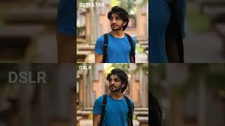 S22 Ultra VS DSLR - Portrait Mode Comparison! #Shorts