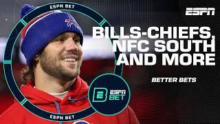 Bills over Chiefs for top AFC seed, Bucs to win NFC South & Jags for worst record  | ESPN BET Live