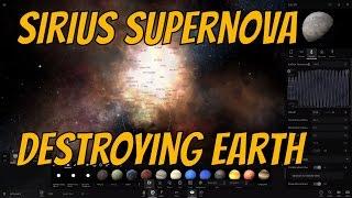 Will Sirius B Supernova Destroy Earth?- Universe Sandbox²