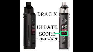 Drag X firmware update