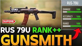 BEST AGGRESSIVE RUS 79U GUNSMITH IN CALL OF DUTY MOBILE | TRY THIS RUS 79U RANK BUILD |