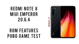 Redmi Note 8 - MIUI Emperor 20.6.4 - Review ROM Fitur & Test PUBG Indonesia