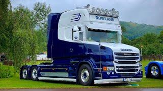 Scania T Cab Longline - Rowland - V8 Sound/Interior View - '4K'