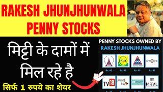 Rakesh Jhunjhunwala Penny Stocks Portfolio - Rakesh Jhunjhunwala का Penny Shares - Stocks To Buy