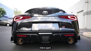 SOUND CLIP FOR HKS DUAL MUFFLER A90 TOYOTA GR SUPRA