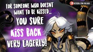 Naga Roommate tricks you for a kiss   [Tail Coiling | Monster Girl Snake | F4A Audio Roleplay]