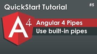 Angular 4 Pipes Tutorial with Examples