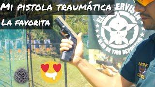 Mi pistola traumática Zoraki 917-B personalizada. Mi favorita 