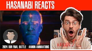 HasanAbi Reacts to '2024: Our Final Battle | Aamon Animations'