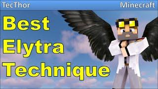 Best elytra flying technique! How to fly the elytra / AFK Flying / AFK Travel / Autopilot, Minecraft