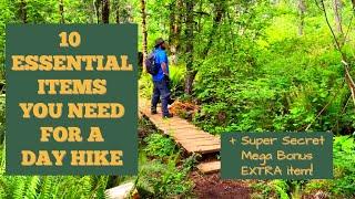 10 Essential Items YOU NEED For A Day Hike!