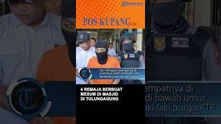 4 Remaja Berbuat Mesum di Masjid di Tulungagung, 3 Pelaku Masih Dibawah Umur