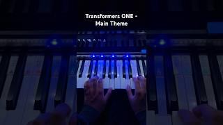 Transformers ONE - Main Theme (Easy Piano) - How to Play!