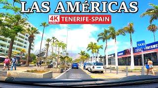 TENERIFE - PLAYA DE LAS AMÉRICAS | Tour of several Places   4K Drive ● 2024