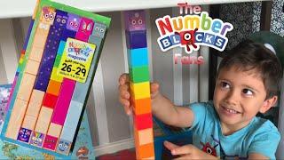 PLAYING AND BUILDING  NUMBERBLOCKS 2022 TOY 26 - 29 - BUILDING BLOCKS SET