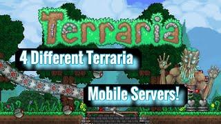 4 Different Terraria Mobile Servers! (IOS/ANDROID) (PUBLIC SERVERS) | Terraria 1.4