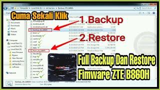 Backup Dan Restore FW Stb B860H | Full Backup Cuma Sekali Klik