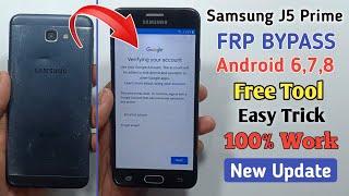 Samsung G570F FRP Bypass Android 7.0 | Samsung J5 prime Google account Unlock 2024