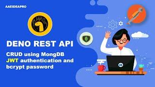 Deno REST API - CRUD - JWT authentication - Register & Login using MongoDB & Postman