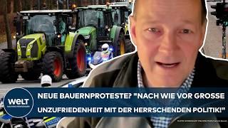 DEUTSCHLAND: Neue Bauernproteste? "Nach wie vor große Unzufriedenheit mit der herrschenden Politik!"