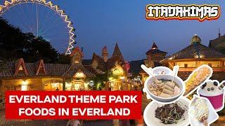 EVERLAND KOREA! FOODS REVIEW IN EVERLAND THEME PARK : JAJANGMYEON, CHURROS,  ICE CREAM, ETC!