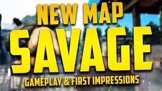 *NEW* PUBG Map "SAVAGE" - Gameplay & First Impressions!